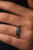 18ct white gold diamond engagement ring