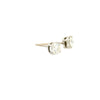 18ct white gold diamond stud earrings