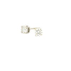 18ct white gold diamond stud earrings