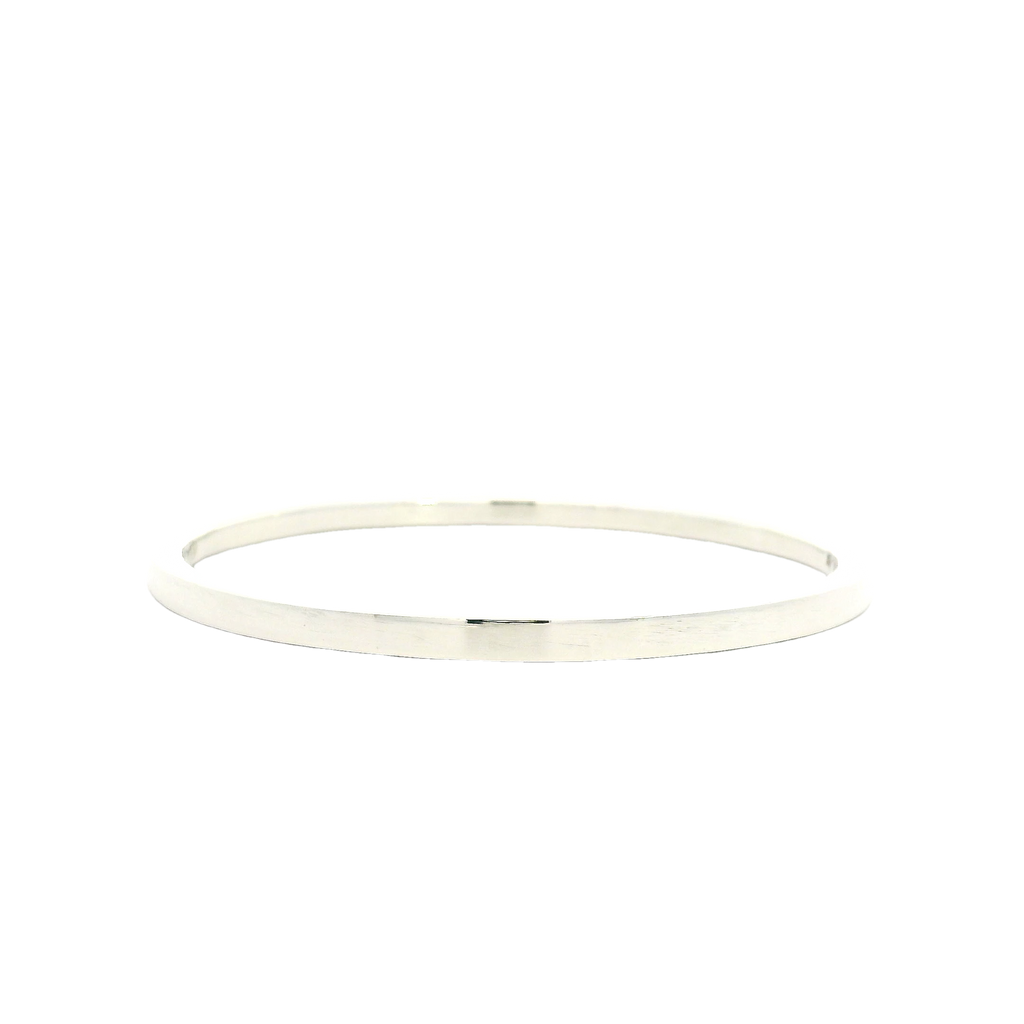 Sterling Silver polished bangle