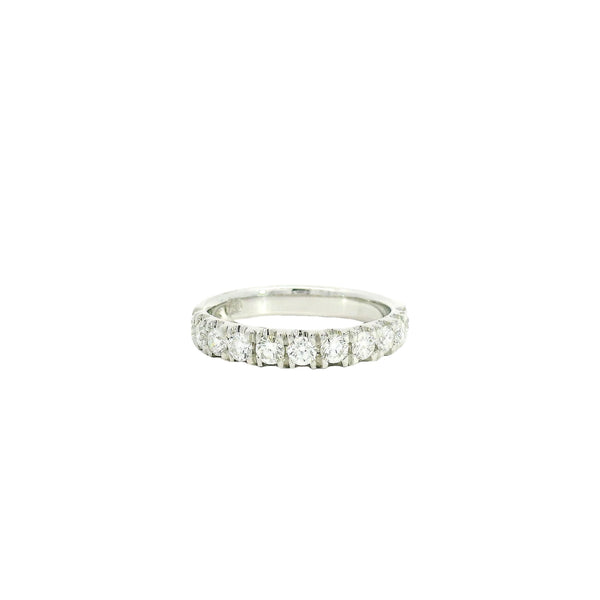 18ct white gold diamond wedding ring