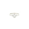 18ct white gold diamond engagement ring