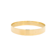 9ct yellow gold wide bangle